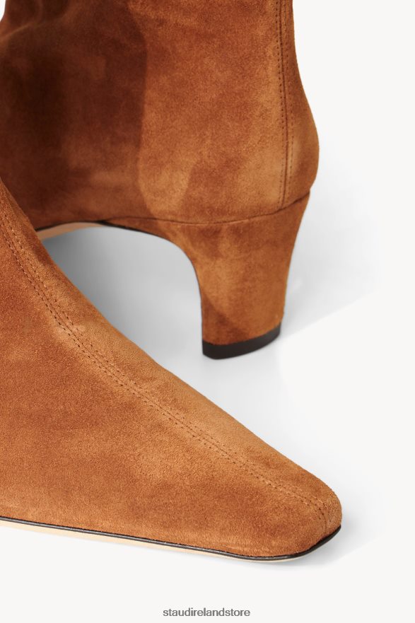 Women Shoes Tan Suede STAUD WALLY BOOT H8RLPJ971