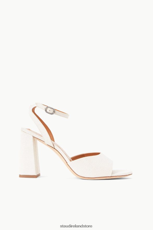 Women Shoes White STAUD SOLANGE HEEL H8RLPJ868
