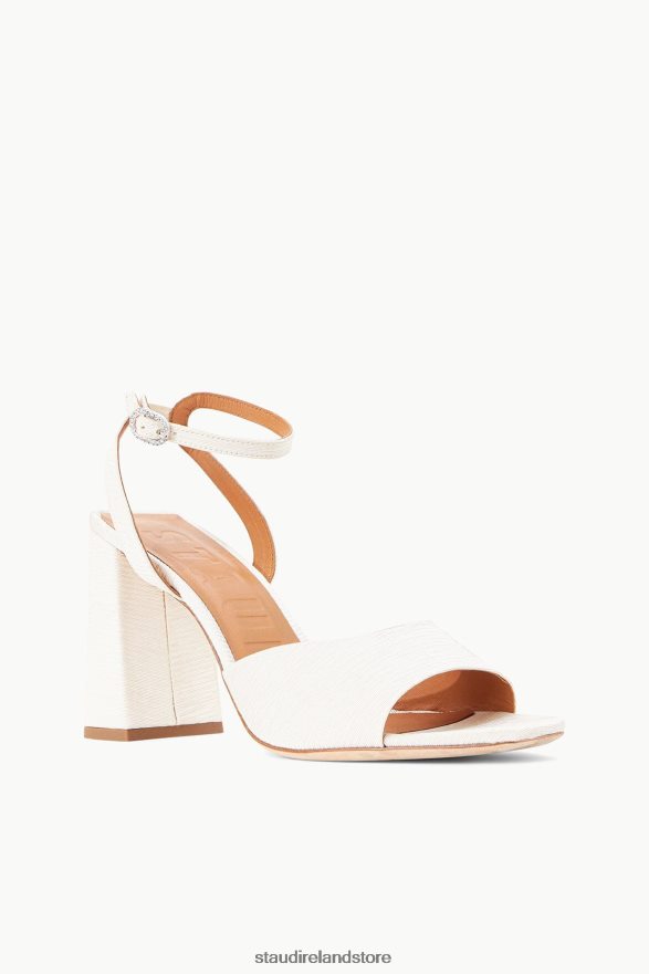 Women Shoes White STAUD SOLANGE HEEL H8RLPJ868