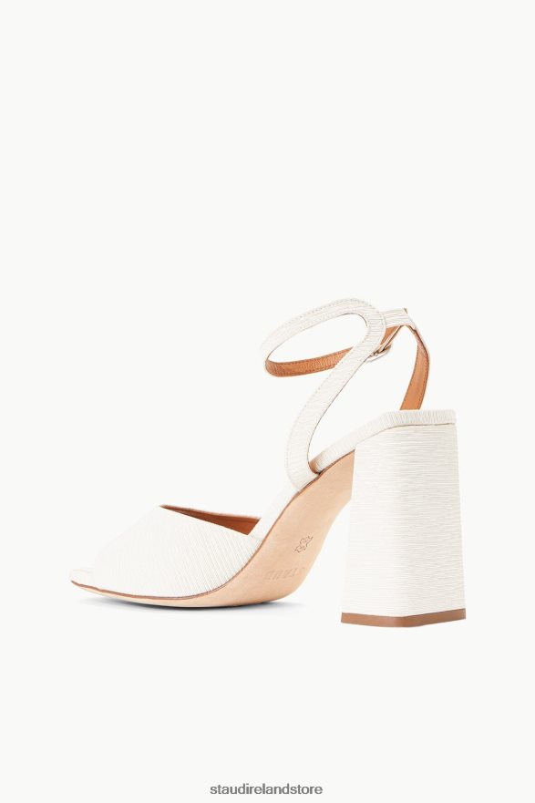 Women Shoes White STAUD SOLANGE HEEL H8RLPJ868