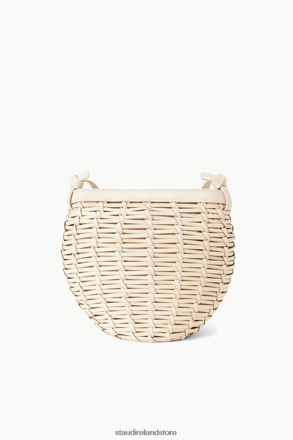 Women Clothing Cream STAUD ANOUK WOVEN CROSSBODY BAG H8RLPJ649