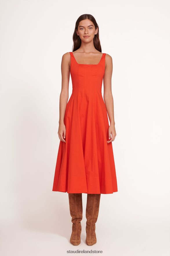 Women Clothing Fire STAUD WELLS DRESS H8RLPJ50