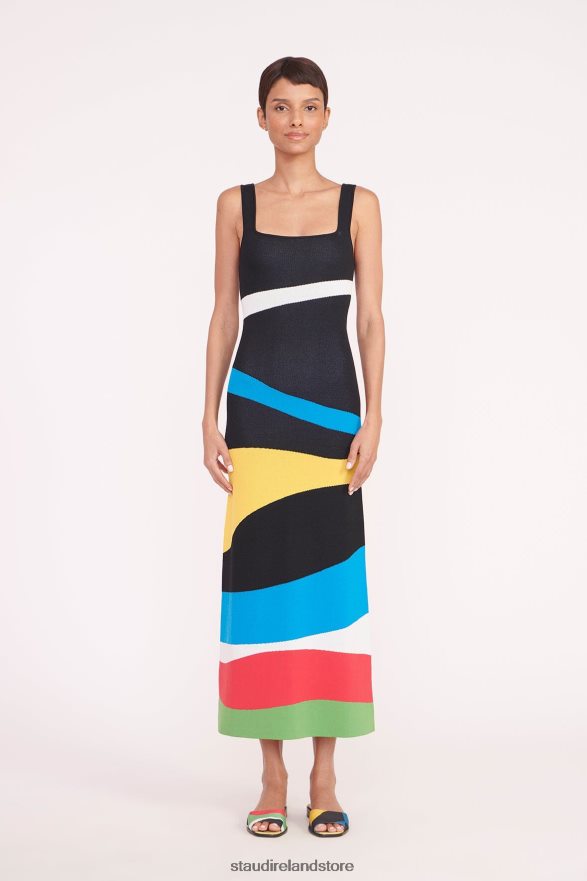 Women Clothing Marble Wave STAUD KATIE DRESS H8RLPJ18