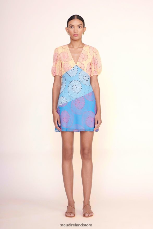 Women Clothing Multi Whirlpool STAUD MINI MILLA DRESS H8RLPJ2
