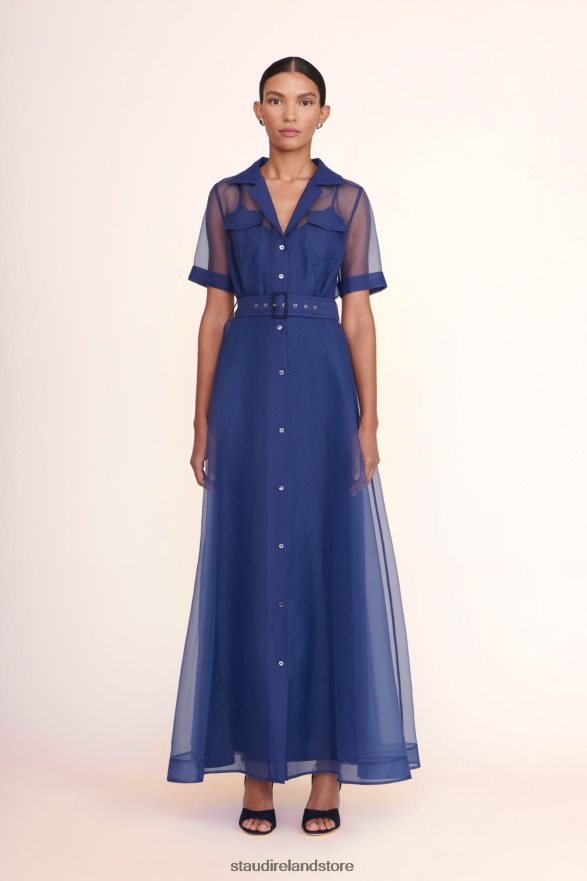 Women Clothing Navy STAUD MILLIE DRESS ORGANZA H8RLPJ166