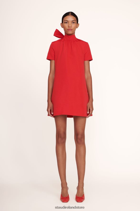 Women Clothing Poinsettia STAUD MINI ILANA DRESS H8RLPJ147