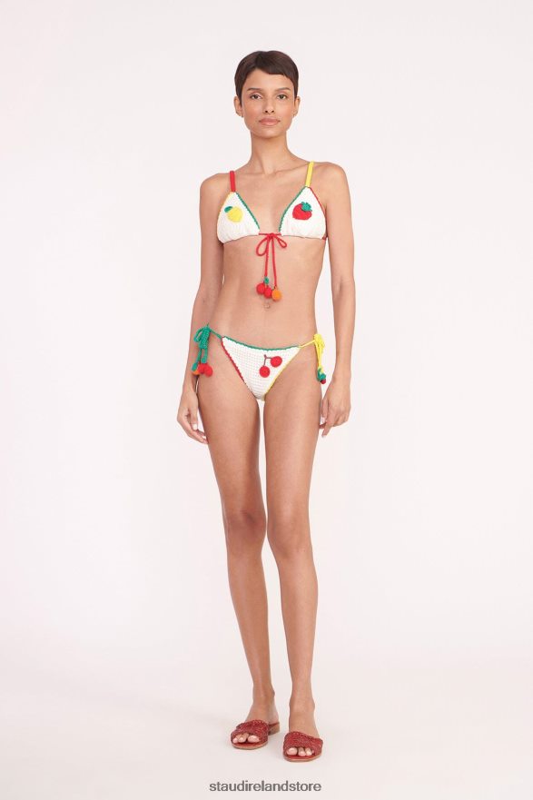 Women Clothing Crochet Fruit STAUD CROCHET BIKINI BOTTOM H8RLPJ588
